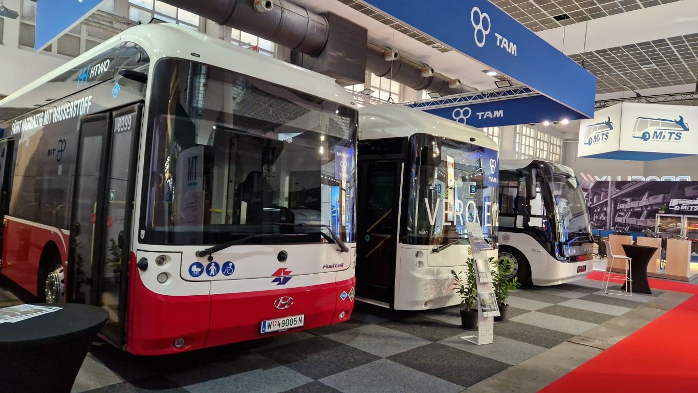 Infobus - Busworld 2025: TAM Europe z ofertą autobusów elektrycznych, wodorowych i lotniskowych