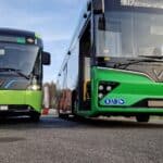 Autobusy VinFast na Torze Modlin