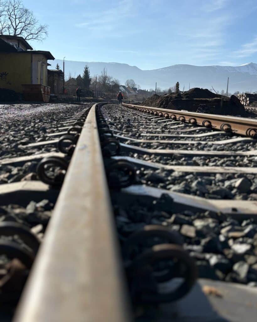 Remont linii kolejowej/foto: DSDiK