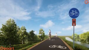 W Nowym Sączu właśnie rusza budowa kolejnego elementu kluczowej infrastruktury rowerowej – brakującego odcinka trasy EuroVelo.