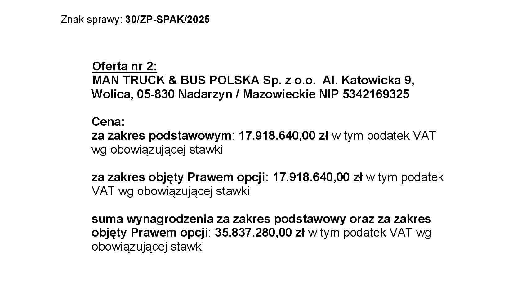 Solaris kontra MAN w Szczecinie – otwarto oferty na autobusy mild hybrid z prawem opcji