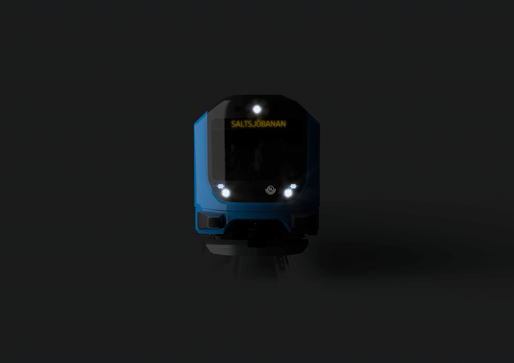 Pociąg Skody dla kolei Saltsjöbanan