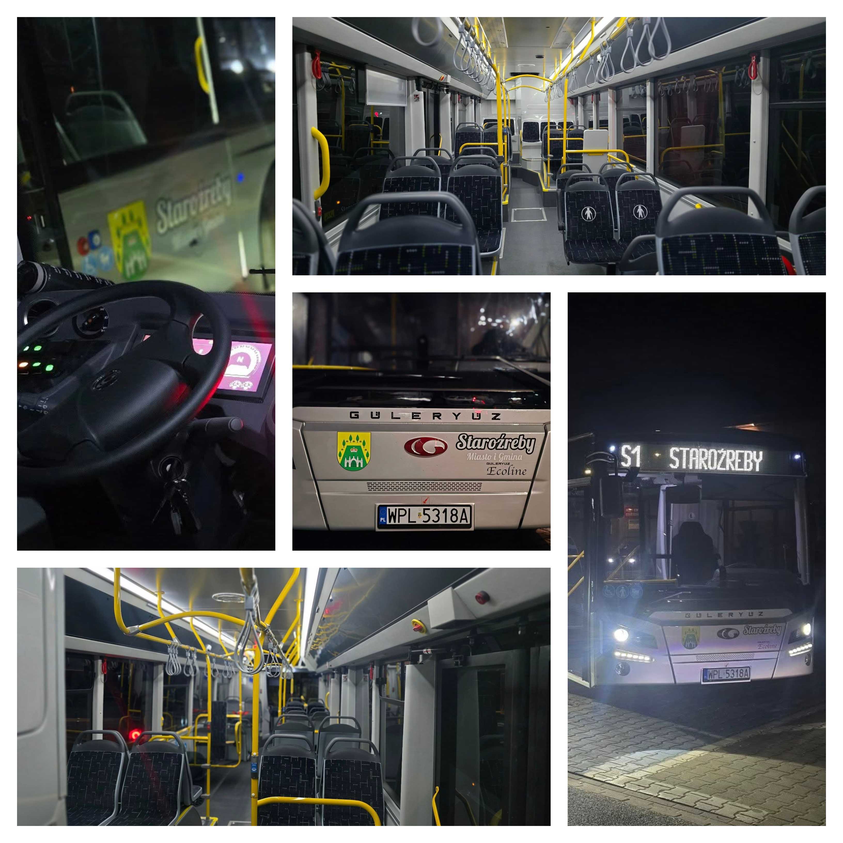 Infobus - Staroźreby odbierają nowe autobusy Güleryüz Ecoline 12LF. Liniowy start już w poniedziałek