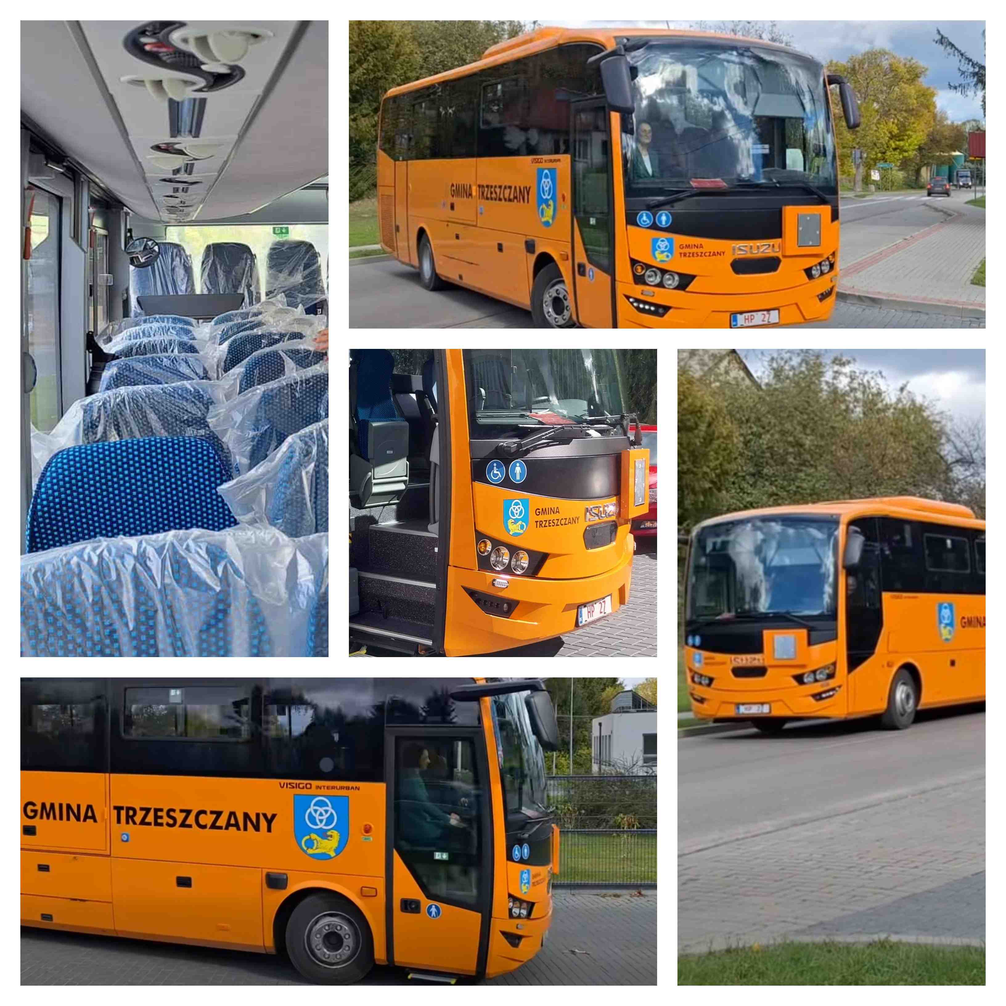 Infobus - Gmina Trzeszczany ma autobus szkolny z własnego portfela. Isuzu Visigo