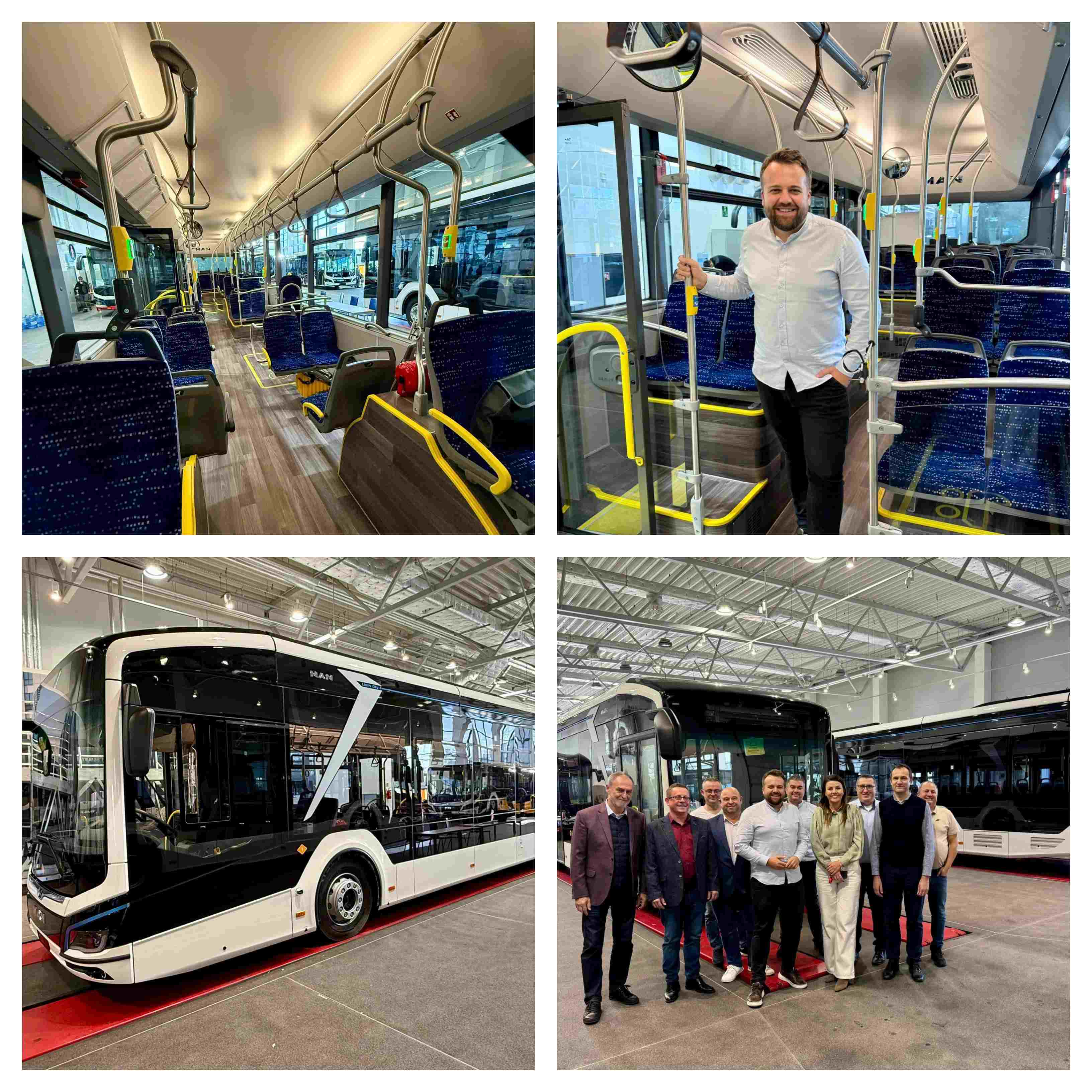 Infobus - Starachowice odbierają swoje pierwsze autobusy elektryczne – MAN Lion’s City 12 E