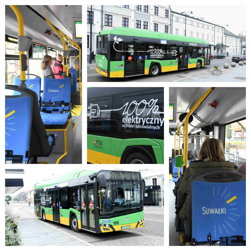 Nowe autobusy elektryczne na ulicach Suwałk. Ruszył zeroemisyjny transport publiczny