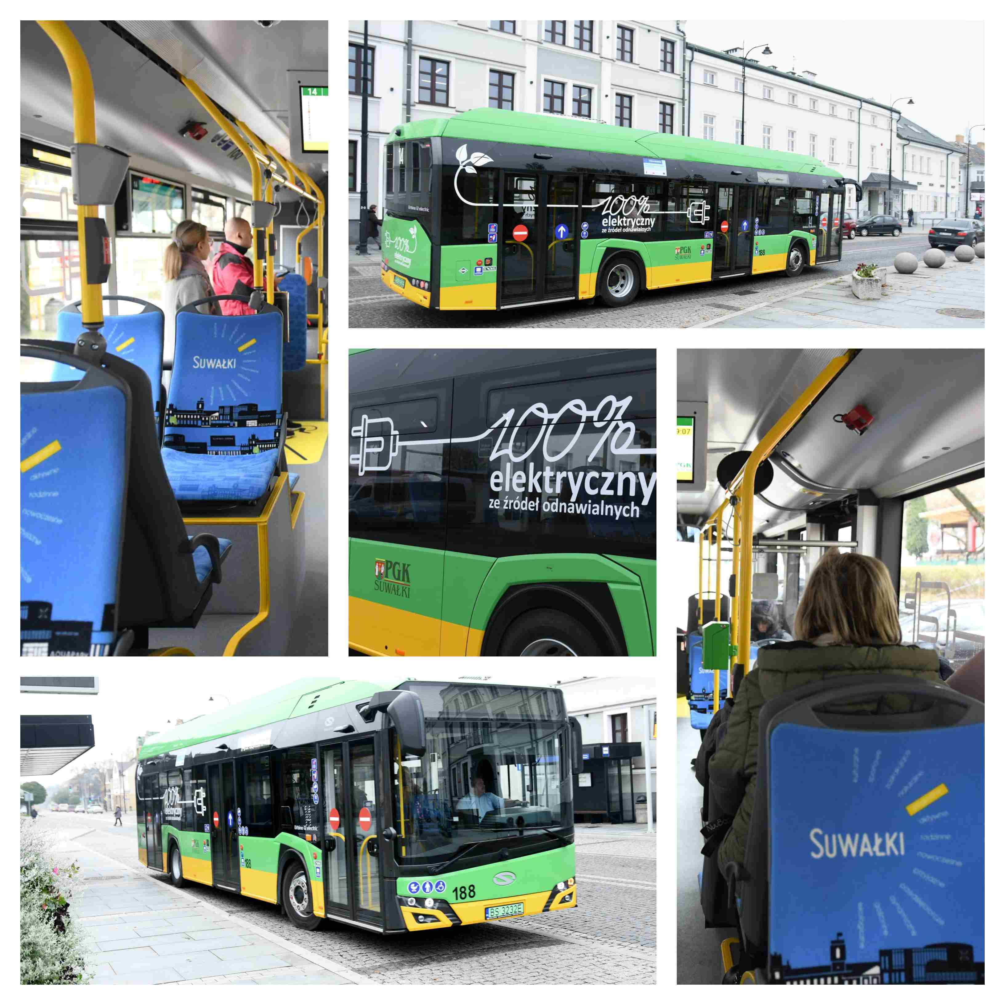 Infobus - Nowe autobusy elektryczne na ulicach Suwałk. Ruszył zeroemisyjny transport publiczny