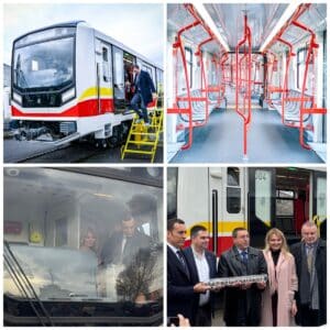 Infotram - Sofia prezentuje pierwszy z ośmiu nowych pociągów od Skody. Modernizacja taboru przyspiesza