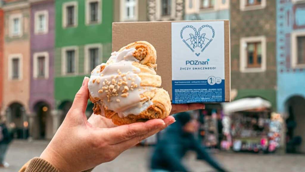 Rogalowy tramwaj w Poznaniu