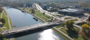 Infobike - Kraków: Od 28 listopada samochody wracają most Grunwaldzki. Rowerzyści czekają