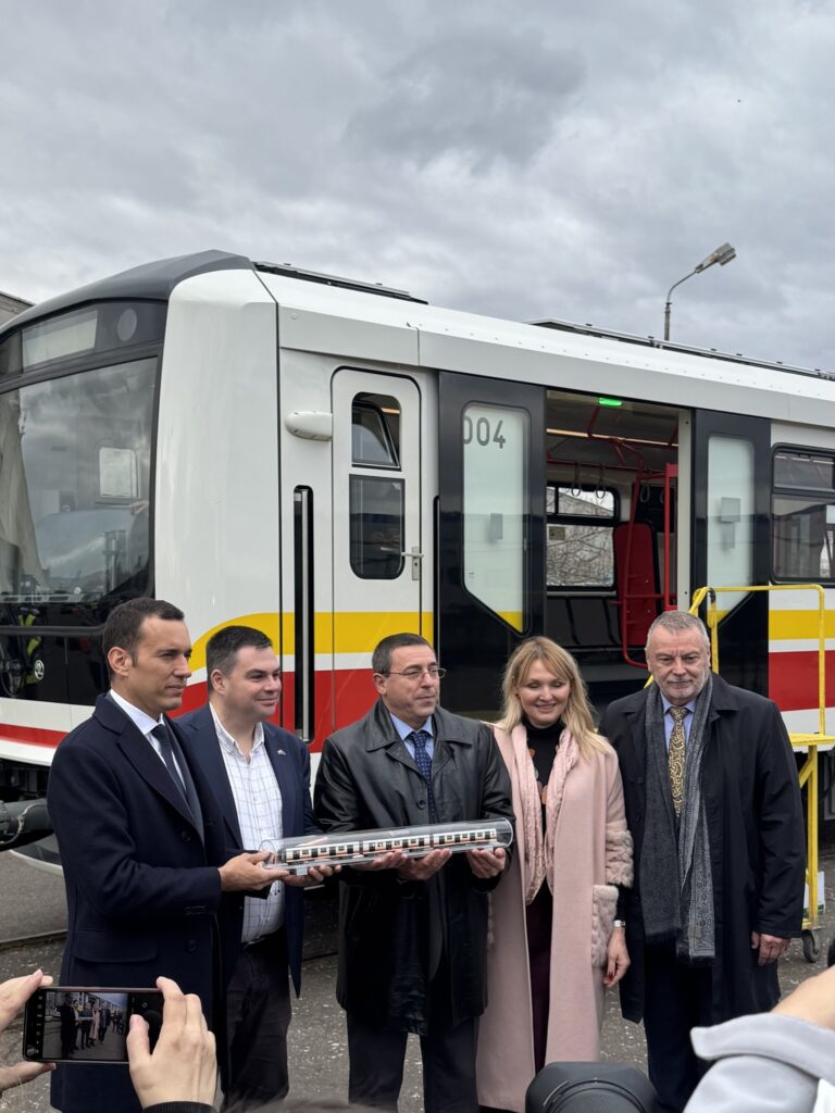 Prezentacja metra Skody dla Sofii