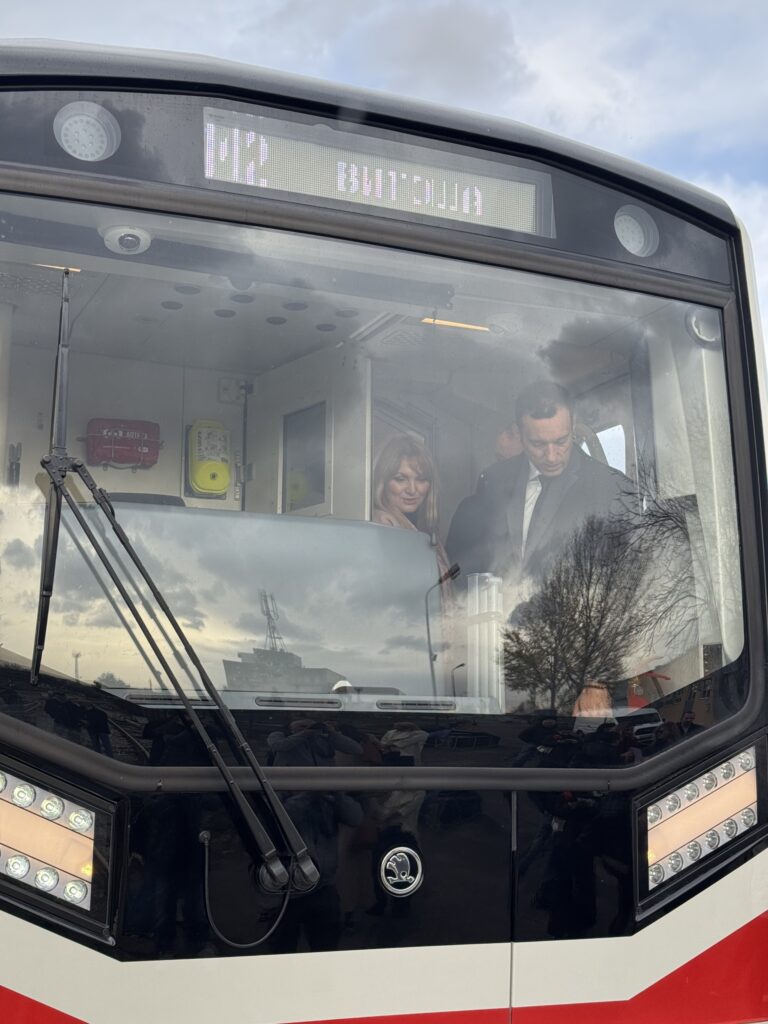 Prezentacja metra Skody dla Sofii