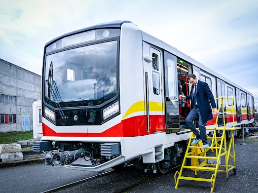 Prezentacja metra Skody dla Sofii