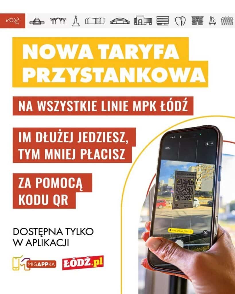Nowa taryfa przystankowa MPK Łódź