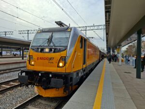 Drugi pociąg RegioJet w Warszawie