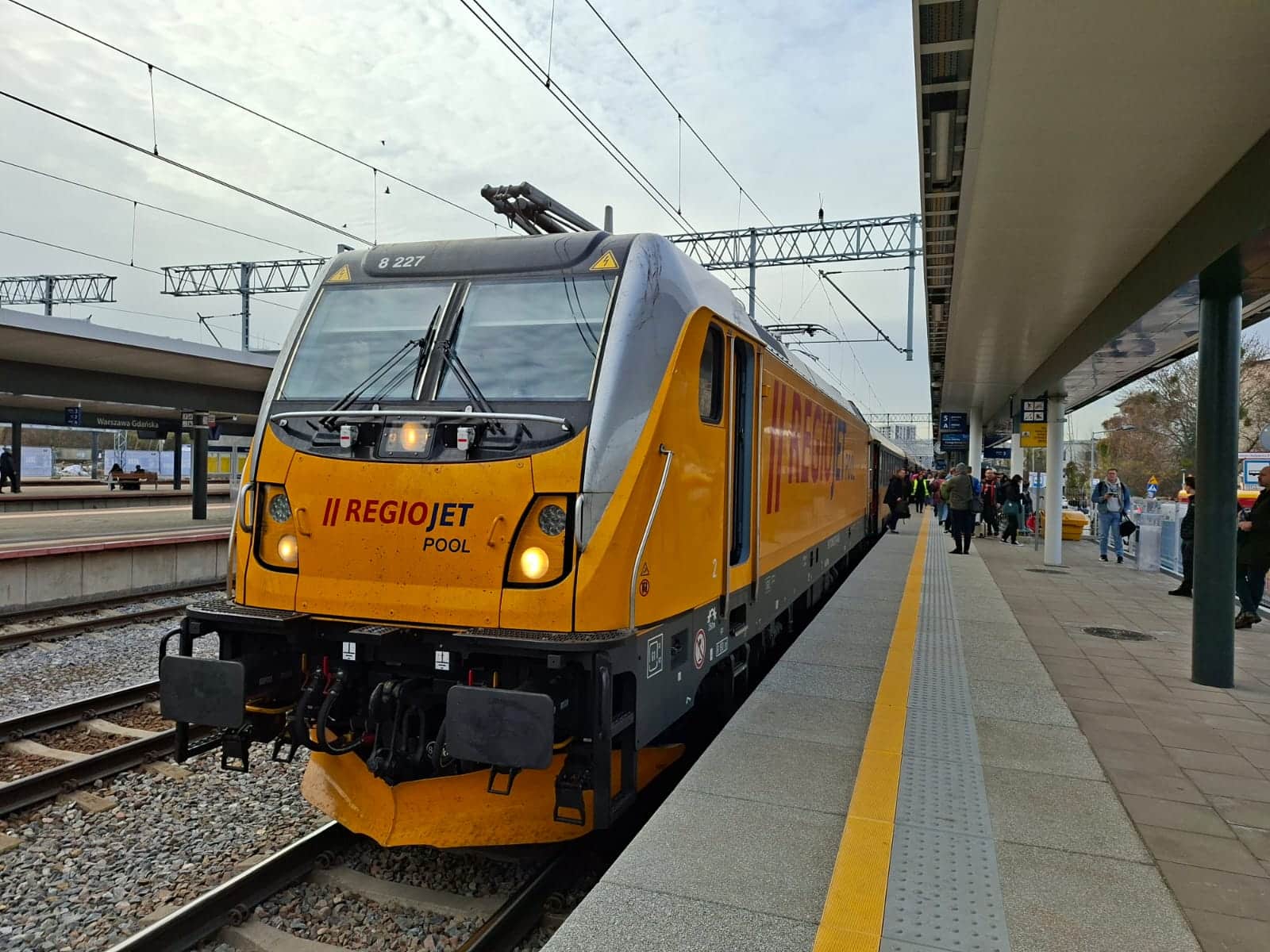 Inforail - Drugi pociąg RegioJet na trasie. Dotarł do Warszawy