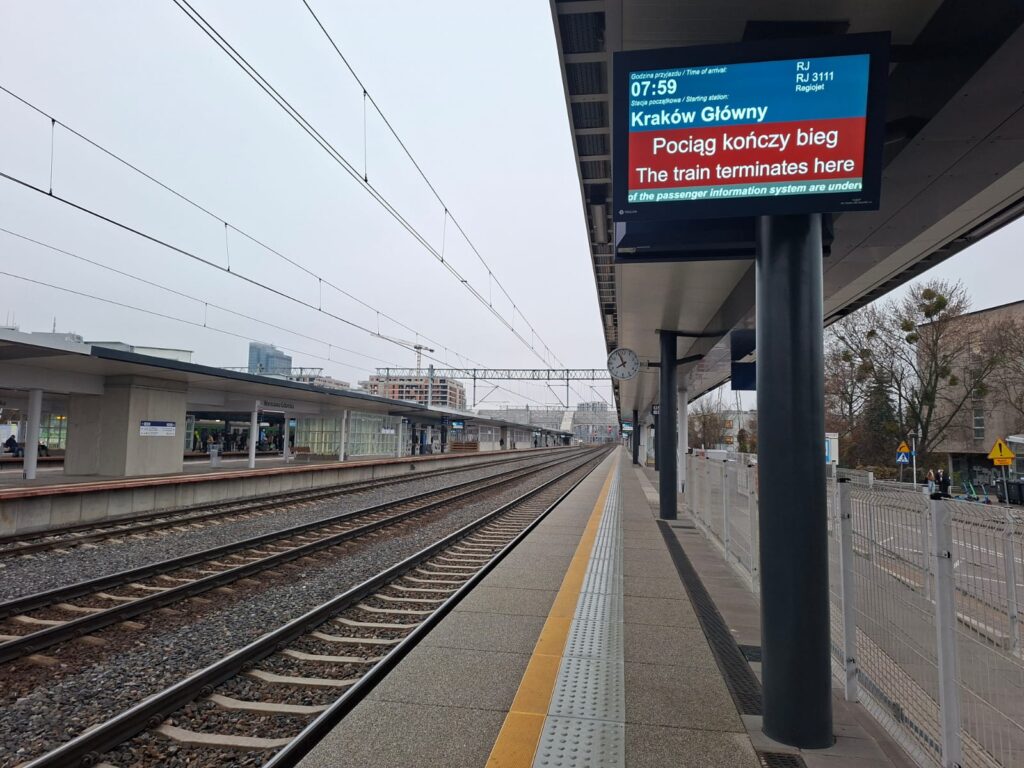 Drugi pociąg RegioJet w Warszawie