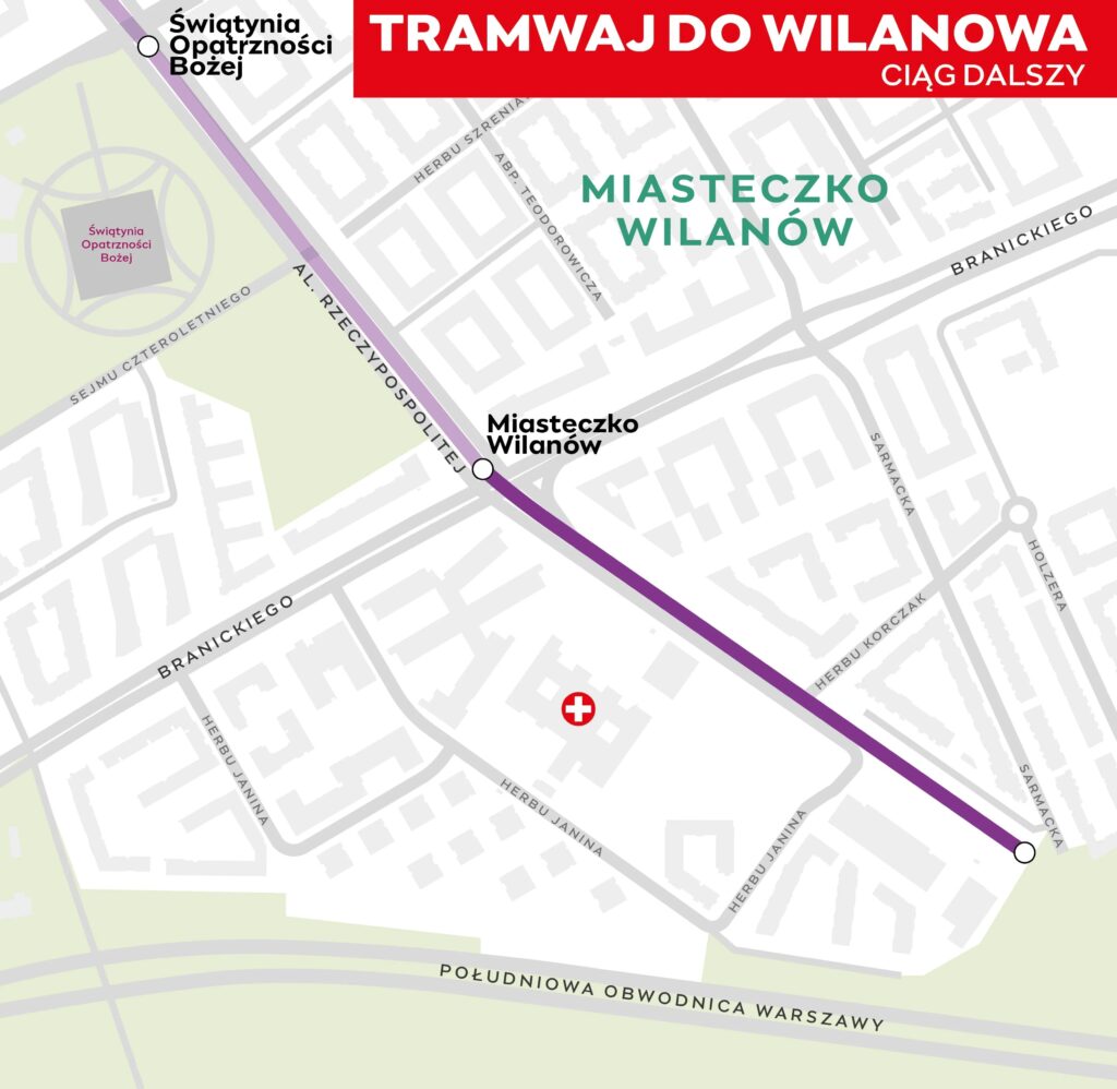 Linia tramwajowa do Wilanowa