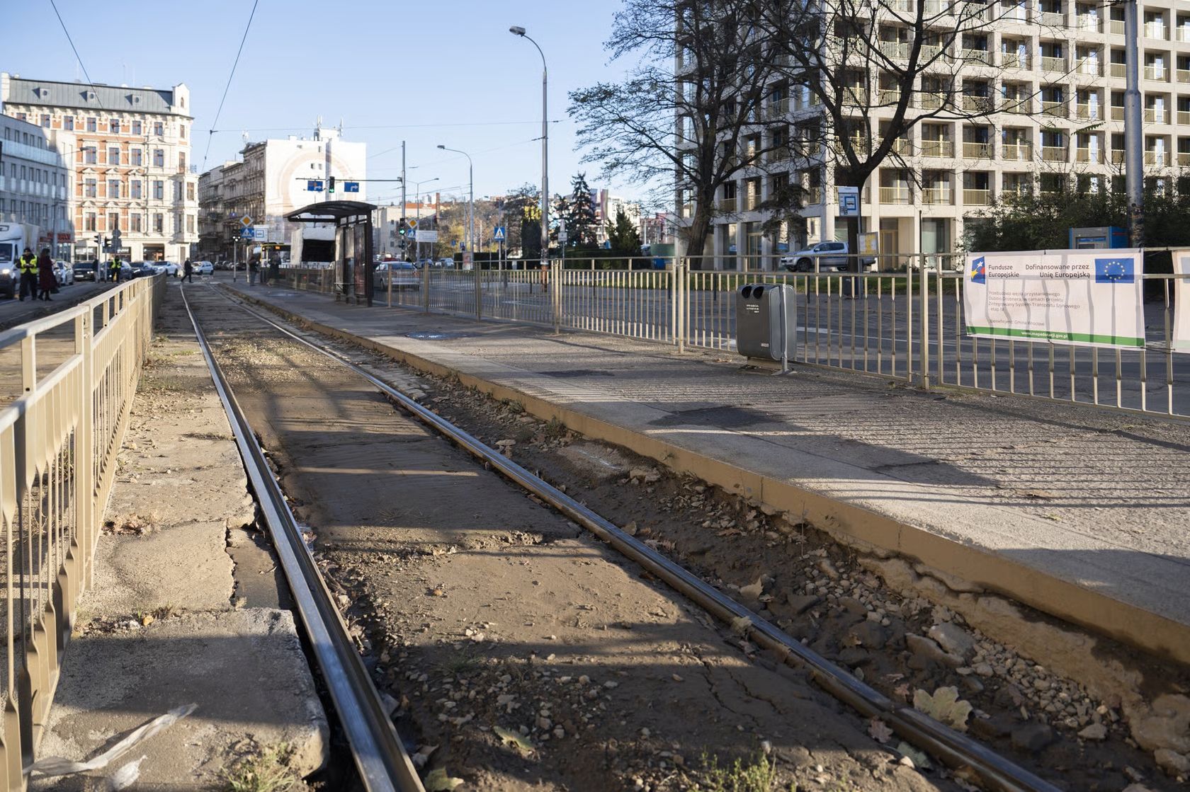 Infotram - Wrocław rozpoczyna przebudowę węzła przesiadkowego Dubois–Drobnera. Zmiany w kursowaniu tramwajów