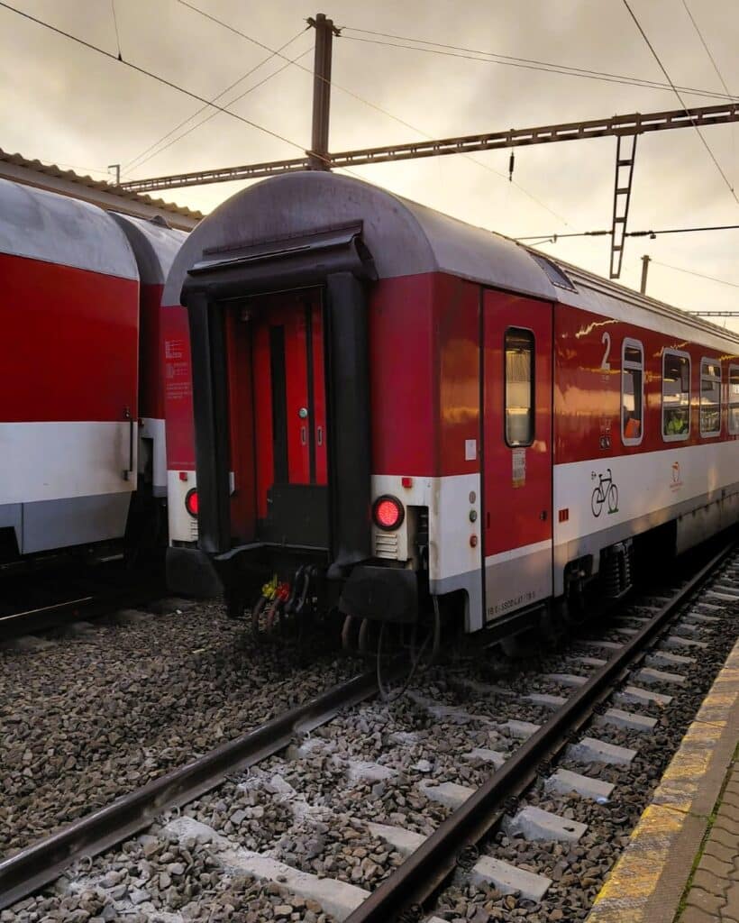 Wykolejenie pociągu na Słowacji