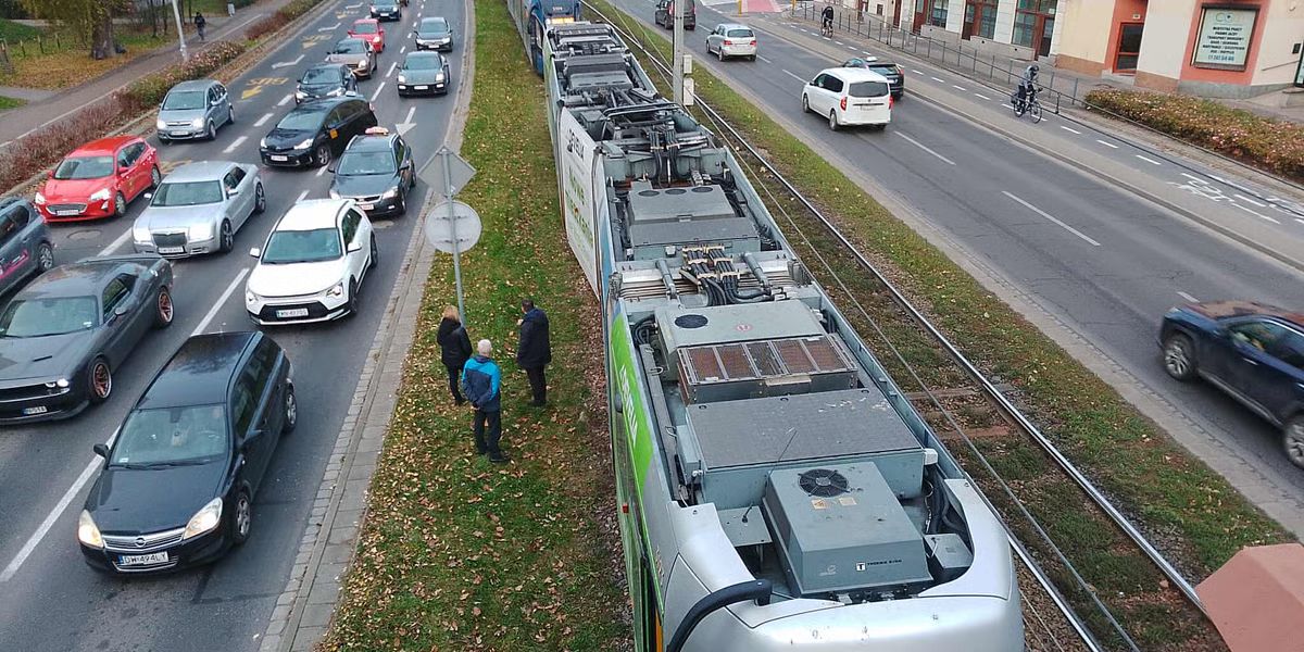 Infotram - Wykolejenie tramwaju we Wrocławiu. Są utrudnienia