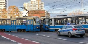 Zderzenie tramwajów we Wrocławiu