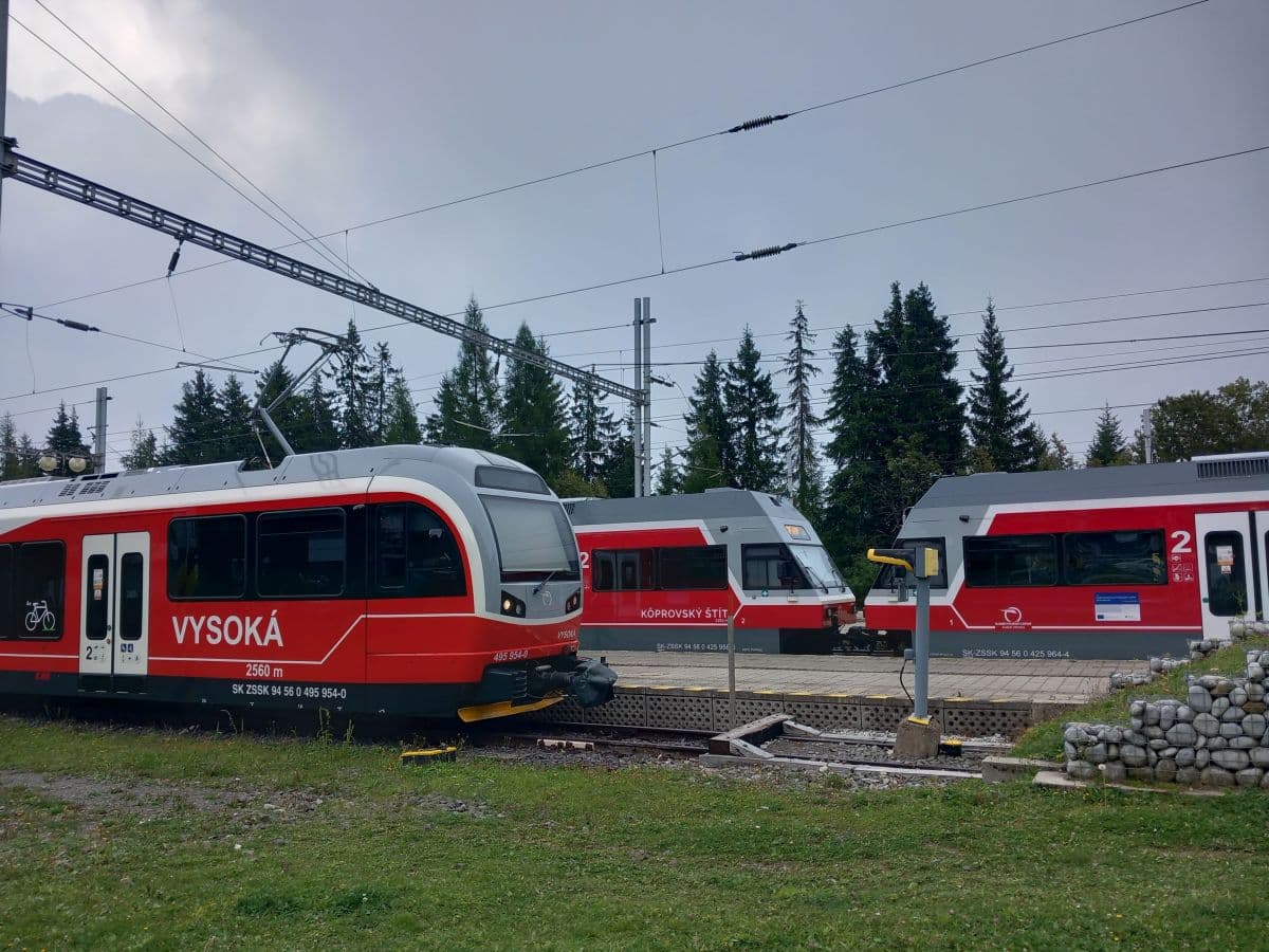 Inforail - Rekordowe lato tatrzańskich kolei. Pociągi ZSSK przewiozły 1,6 mln pasażerów