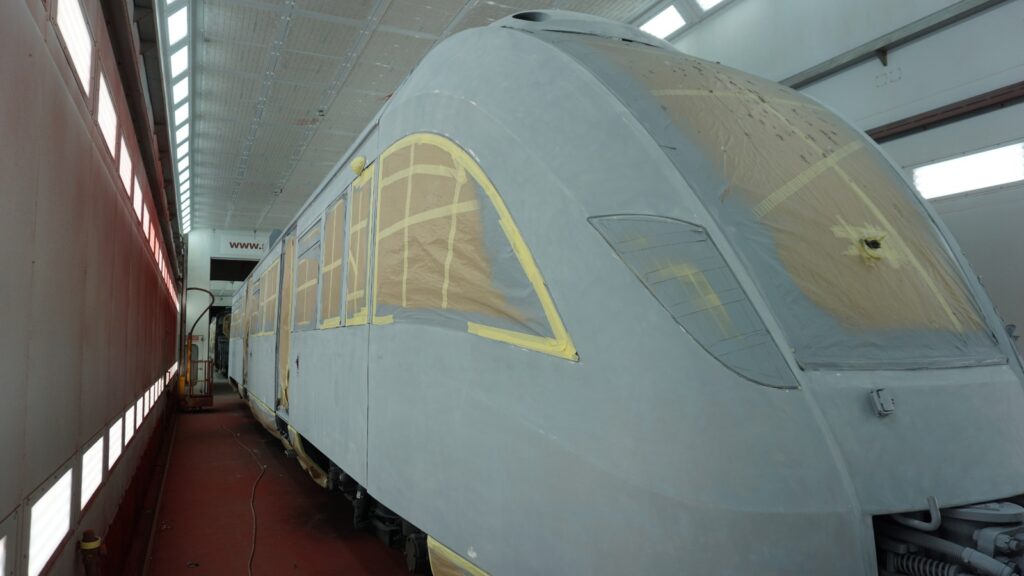 Tak będą wyglądały składy 14WE w barwach Polregio. Wkrótce na torach Małopolski foto: Polregio