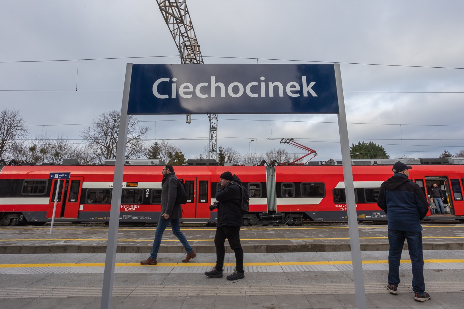 Inforail - Tak wyglądał powrót pociągów do Ciechocinka. Tłumy pasażerów