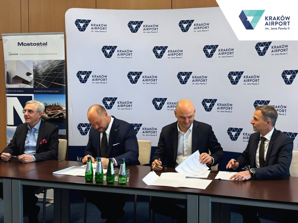 Kraków Airport przyspiesza modernizację. Powstaje kluczowy obiekt dla przyszłego terminalu