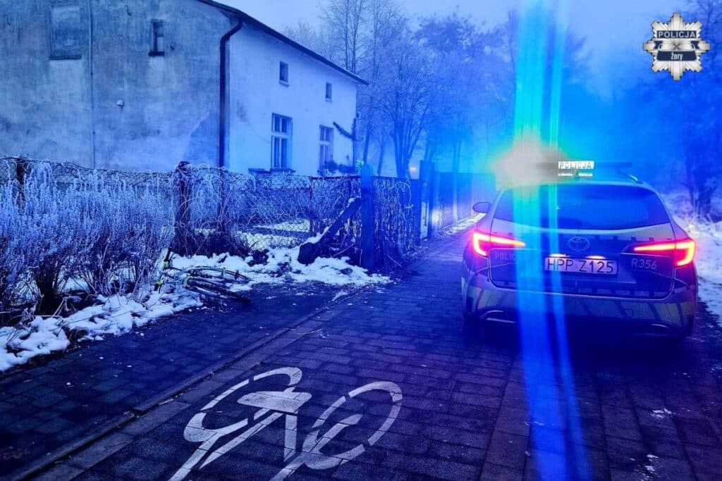 Żory: Ucieczka rowerzysty przed kontrolą zakończona rekordowymi mandatami. KMP w Żorach