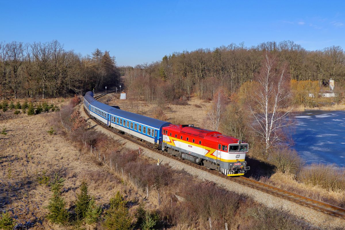 Inforail - Sylwester na najwyżej położonej stacji kolejowej w Czechach. Silvestrovské expresy na Kubovą Huť