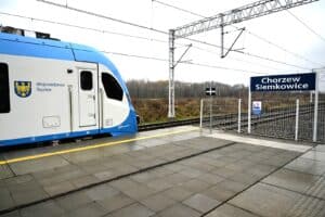 Koleje Śląskie wjechały do woj, łódzkiego