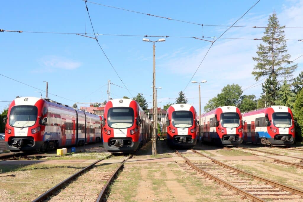 WKD modernizuje całą flotę EN97. Rusza naprawa P5 „Pokemonów” foto: WKD