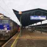 Lokomotywa EP09 w Bohuminie