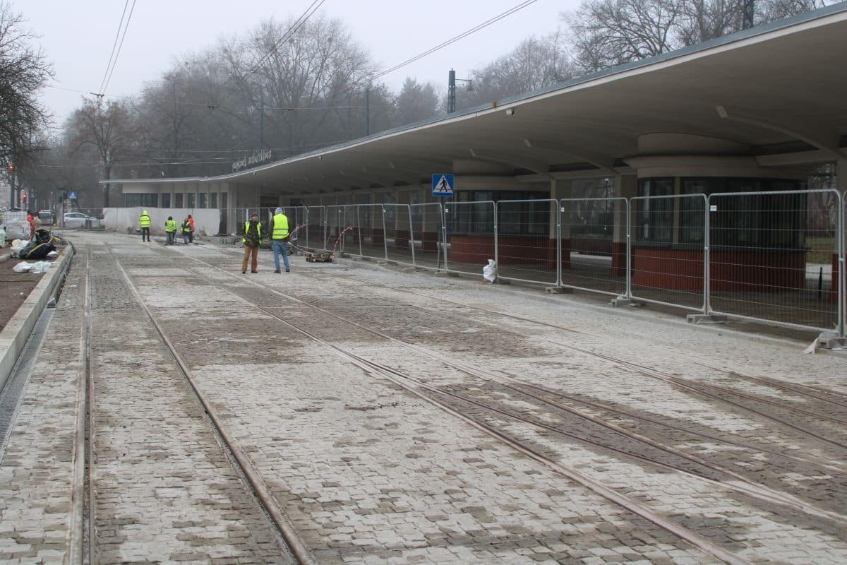 Infotram - Łódź: Tramwaje wróciły na krańcówkę Północna. Modernizacja na finiszu