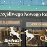 Świąteczny tramwaj w Bydgoszczy
