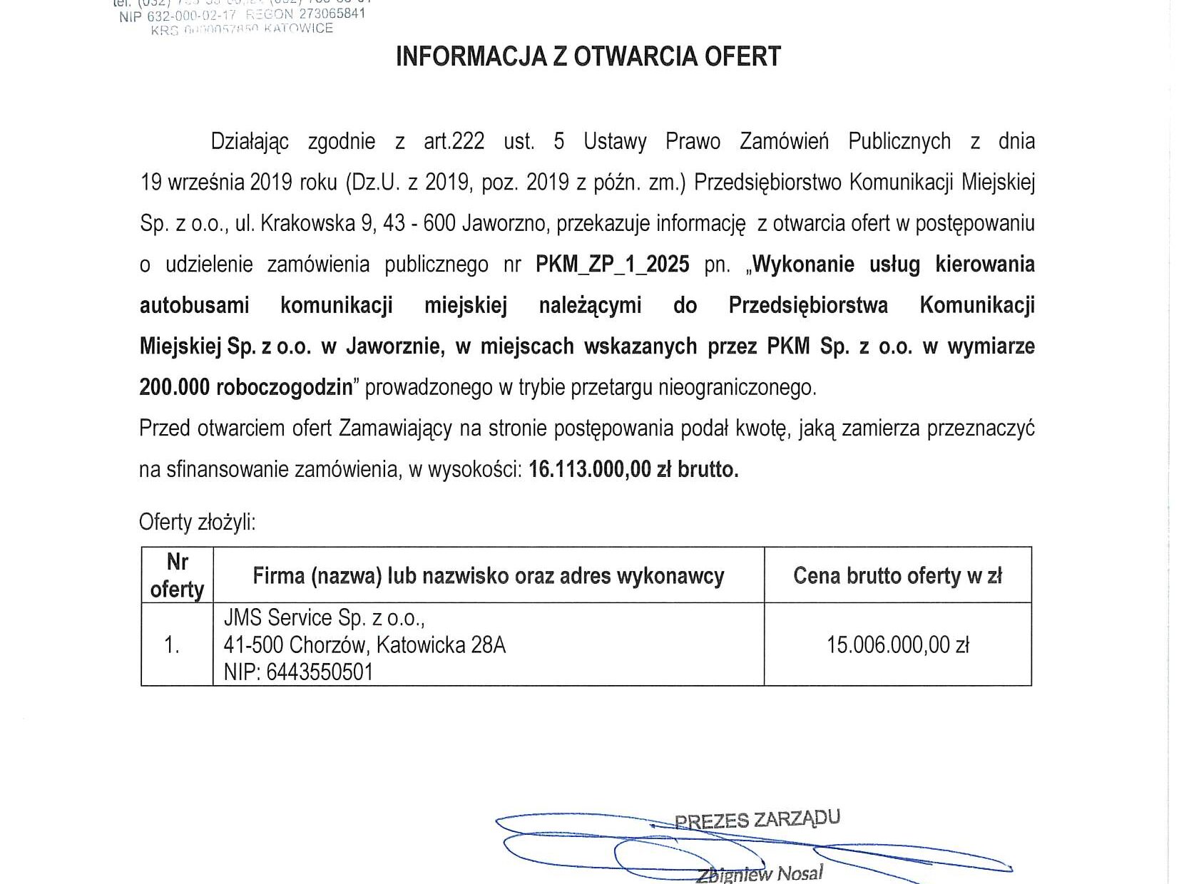 2.	Jaworzno zwiększa obsadę kierowców. PKM zleci usługę zewnętrznej firmie