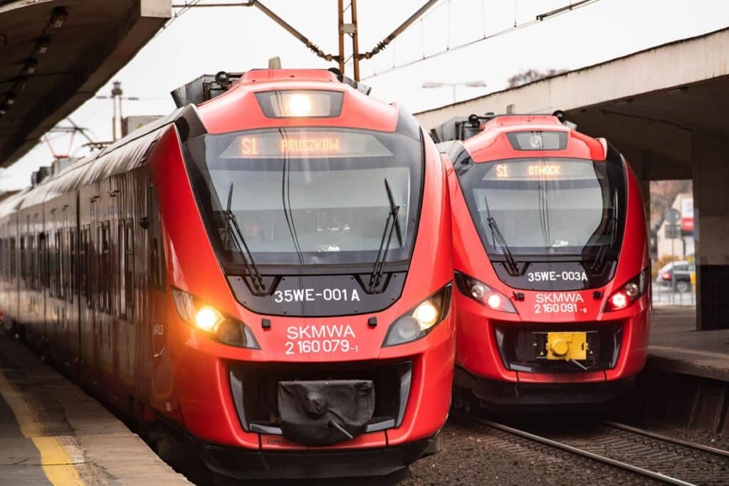 Pociąg SKM Warszawa
