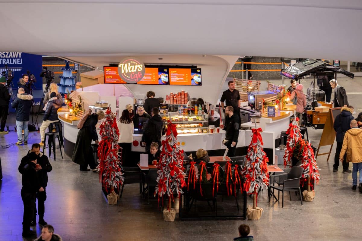 Inforail - Wars Café na Dworcu Centralnym