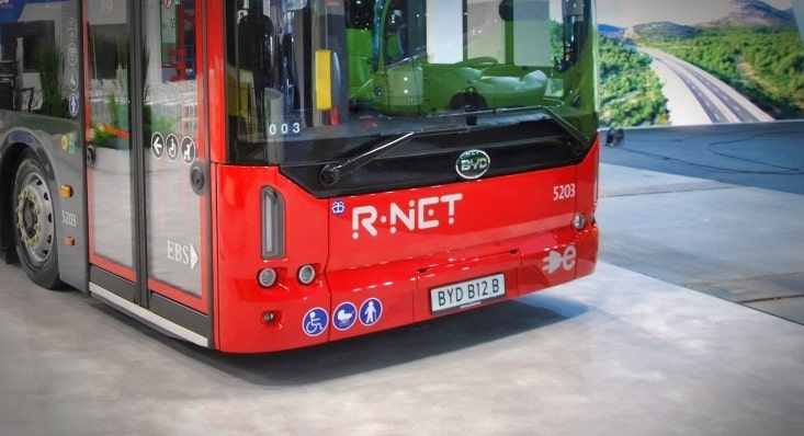 Infobus - Na Deutsche Bahn spadła krytyka za zakup 200 chiński autobusów BYD