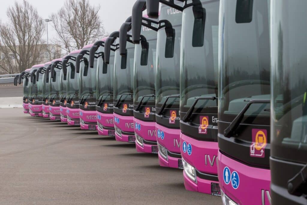 Niemcy odbierają autobusy Iveco Crossway od zastępczą komunikację od DB InfraGO