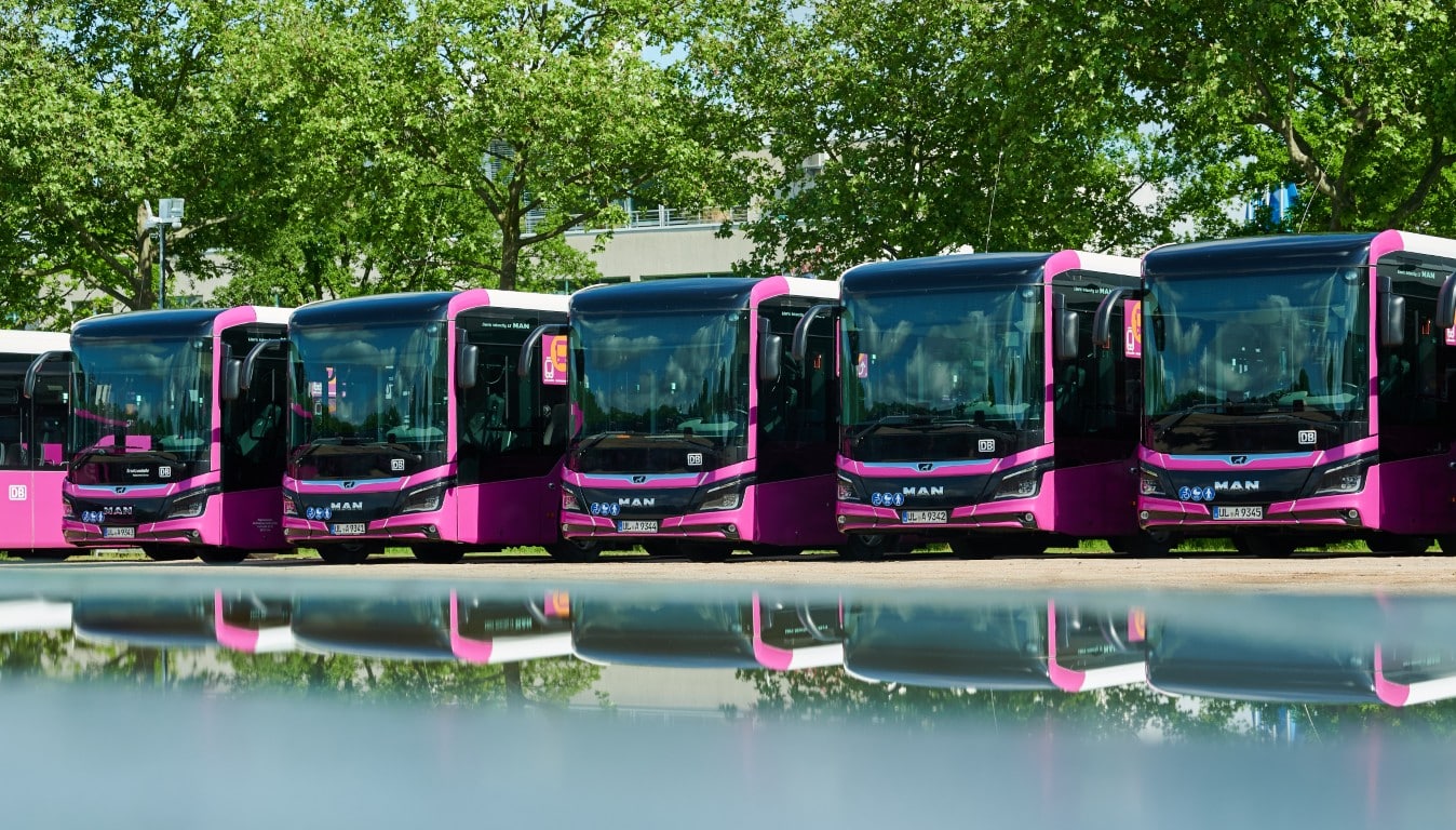 Infobus - Największy kontrakt ramowy Deutsche Bahn z MAN. W tym także na autobusy z Polski