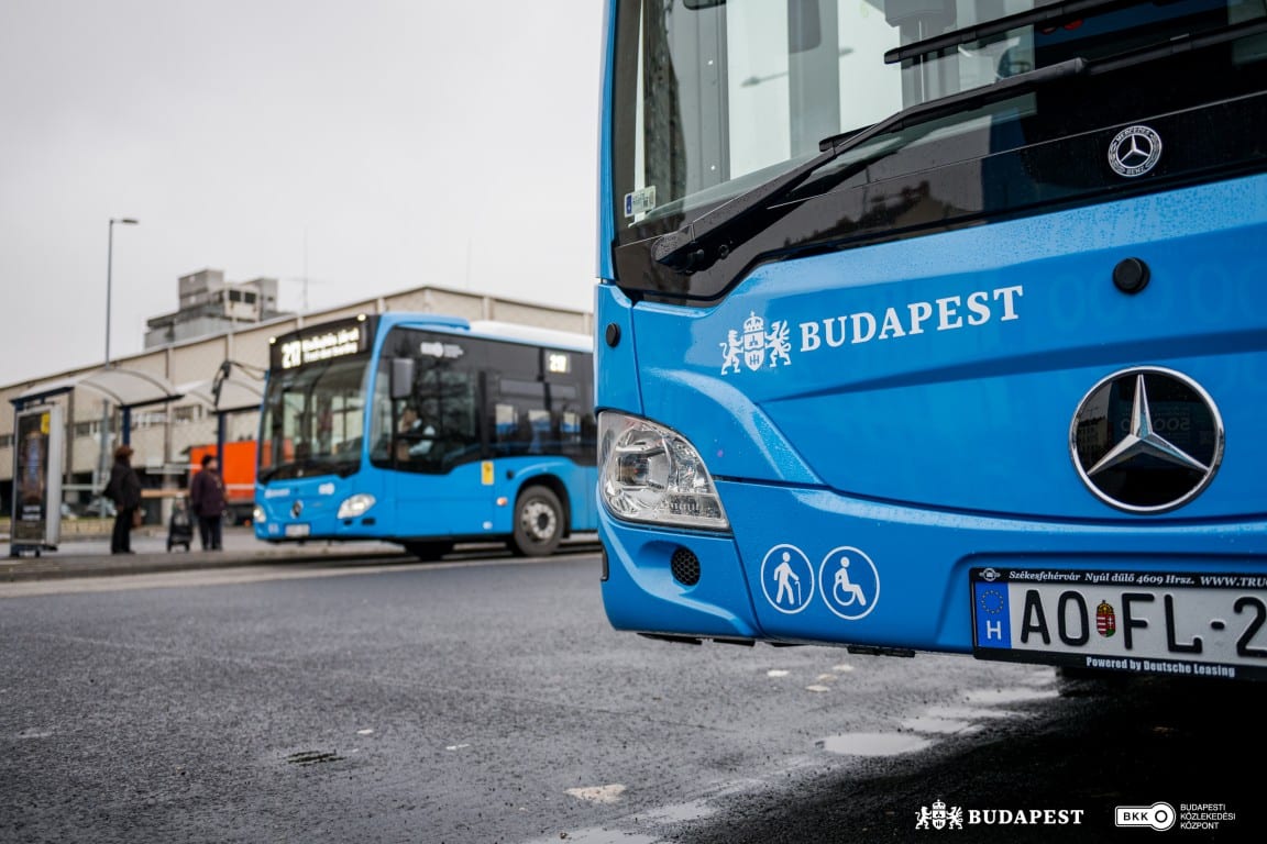 Infobus - Budapeszt: Mercedesy Citaro K już na liniach. Wielka odnowa autobusowej floty BKK trwa