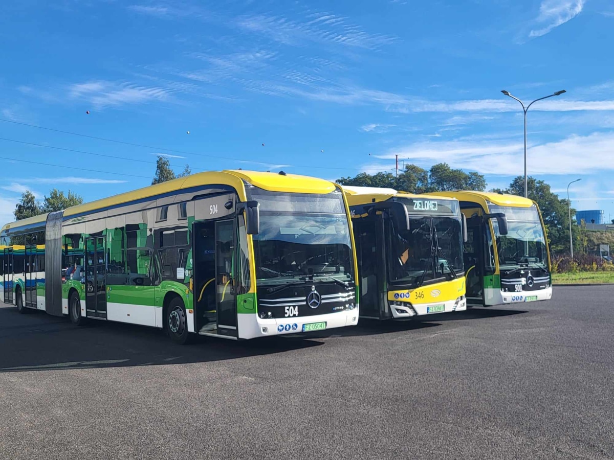 MZK Zielona Góra przygotowuje zakup ośmiu przegubowych elektrobusów. Ruszyło badanie rynku