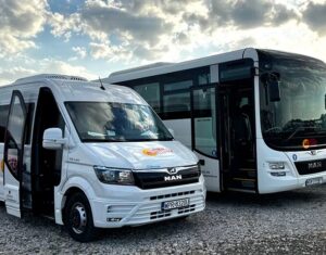 Infobus - Nowe autobusy dla firmy Wisiński od Mercusa: 2 x MAN Intercity i minibus na TGE