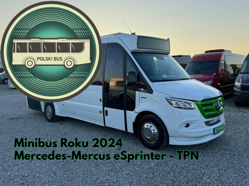 Mercus z nagrodą „Polski Bus Roku”.