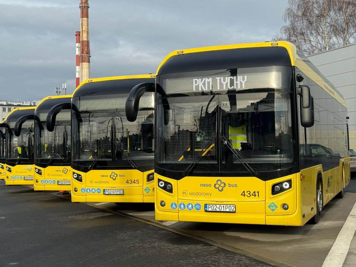Infobus - Coraz bliżej debiutu autobusów NesoBus w Tychach. PKM ma umowę na H2 z Orlenem