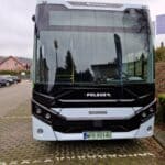 Premierowy publiczny pokaz autobusu Scania‑Castrosua 75CS.