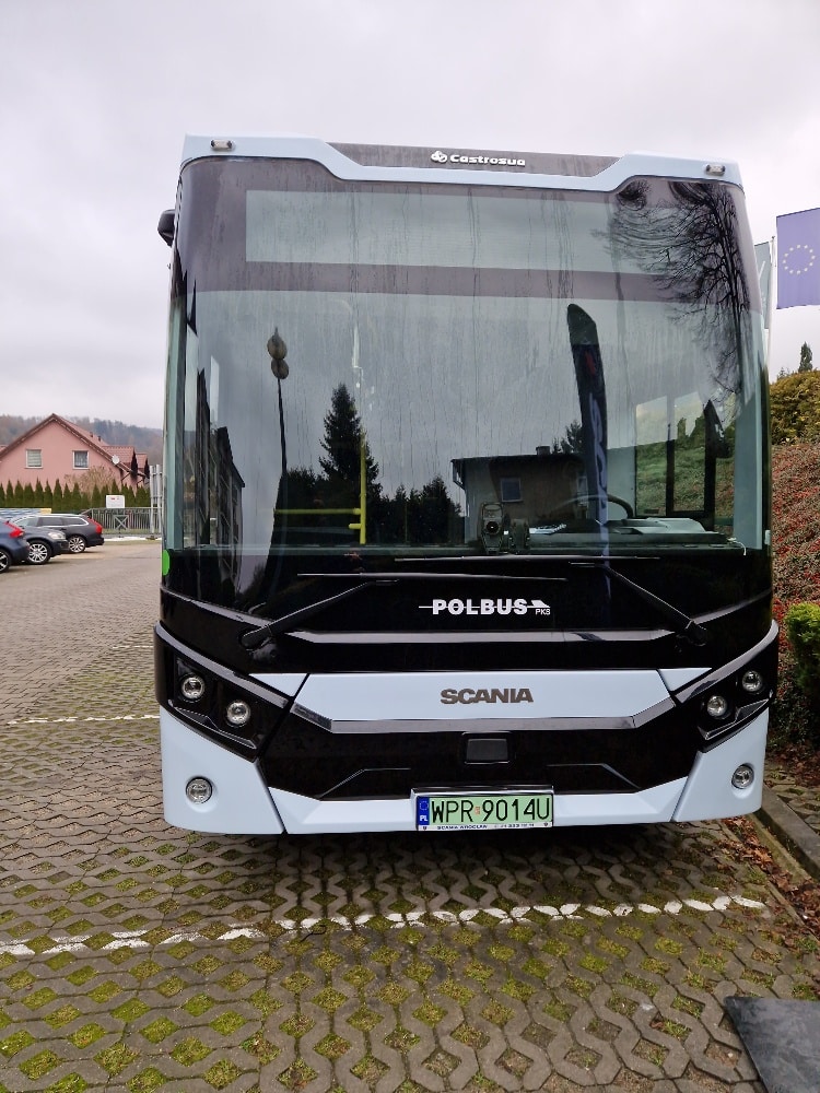 Pierwszy pokaz autobusu Scania-Castrosua 75CS w Polsce na sympozjum Polski PKS
